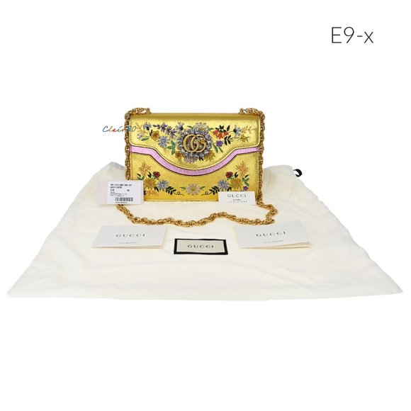 Gucci GG Marmont Crystal Embroidered Leather - Picture 5 of 9